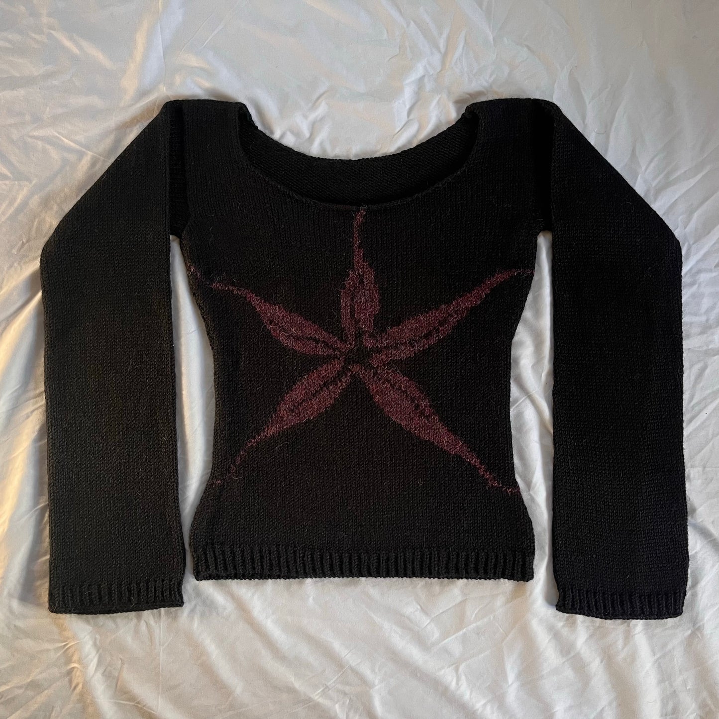 star flower sweater