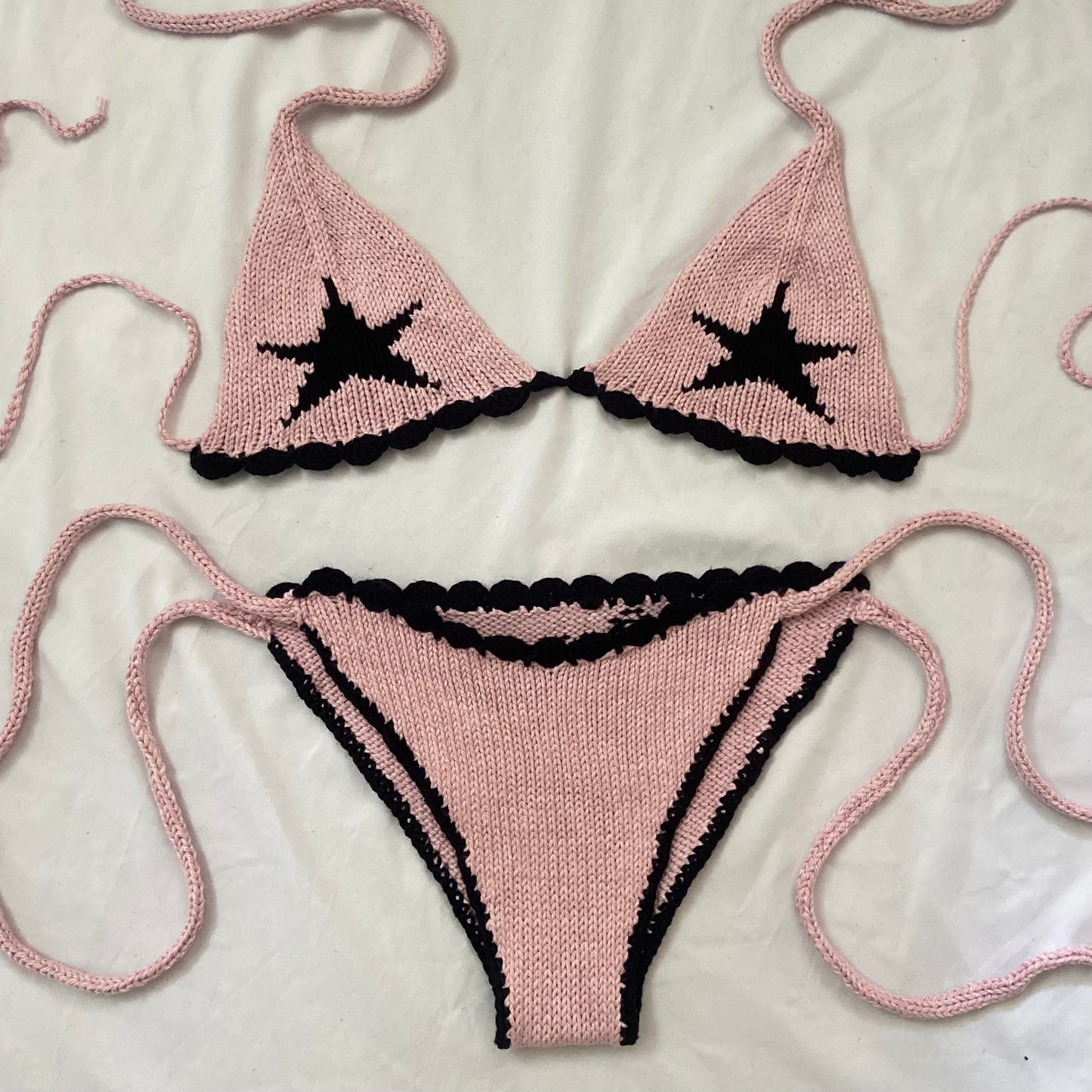 pink angel bikini